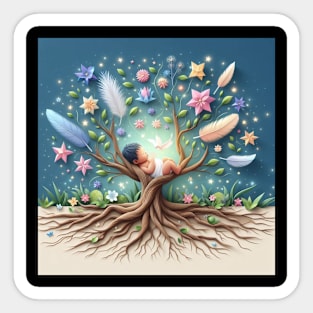 Tree of Life . Sticker